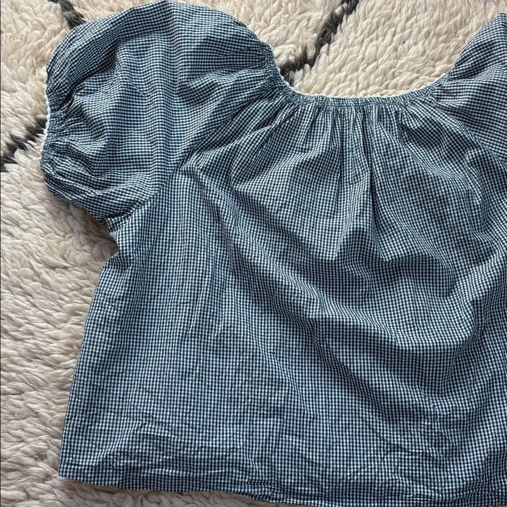 Doen Tennessee in Blue Azure Paris Gingham - Picture 13 of 16